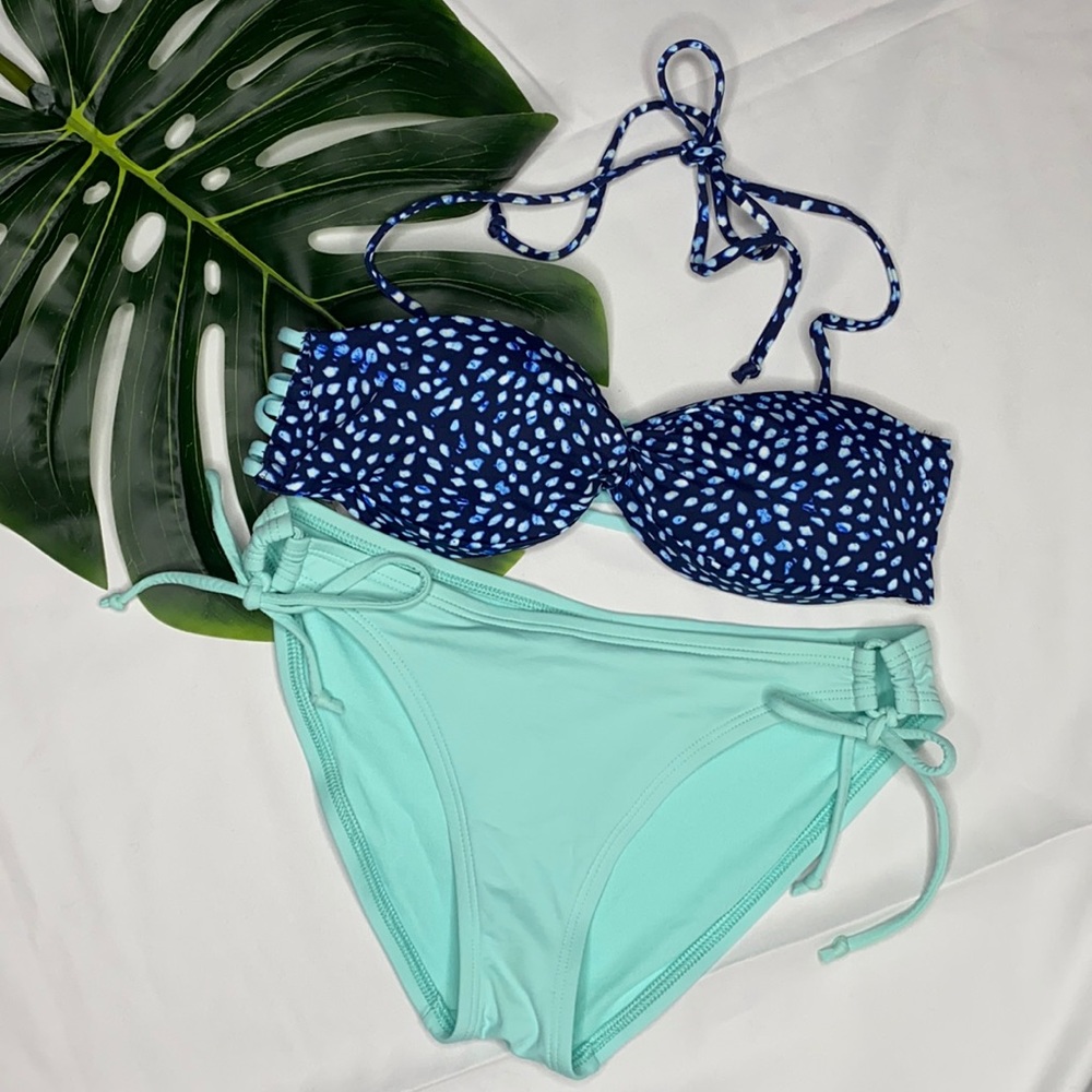 A&F Bandeau Bikini Set